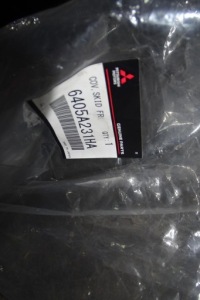 фото thumb №9, Mitsubishi eclipse cross 18- спойлер накладка przó