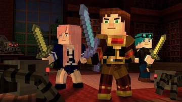 Режим истории Minecraft XBOX 360