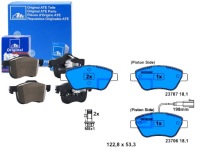 фото thumb №1, Ate тормозные колодки тормозные fiat перед bravo albea stilo
