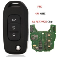 фото thumb №1, Dla renault kadjar captur 3 кнопки 4a pcf7952e