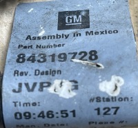 Купить O2 cadillac escalade iv 2014 - распределитель тока жгут коробка 84095546, фото thumb