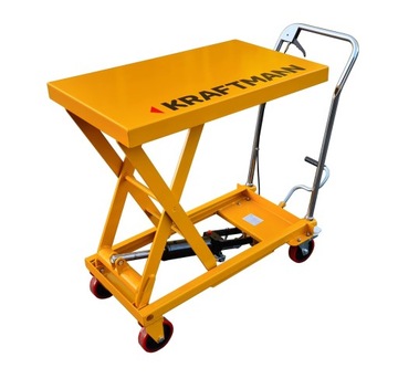 KRAFTMANN ножничный стол подъемный стол тележка 82x50c 500 кг