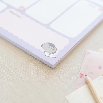 Pusheen - Еженедельный планировщик из коллекции «Моменты», 54 страницы А4.