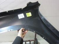 Bmw x1 f48 крыло  правый  перед передний 668 schwarz 2 чёрный 41007427300 Оригинал, фото thumb