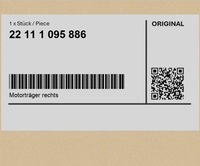 фото thumb №1, Підпора двигуна права bmw 7 e38