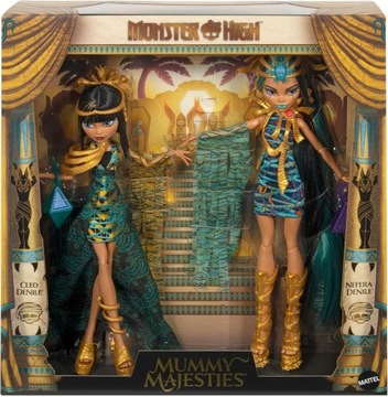 Кукла MATTEL Monster High Mummy Majesties Клео и Нефера де Нил
