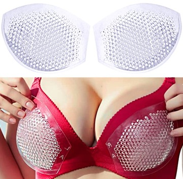 СИЛИКОНОВЫЕ ВСТАВКИ PUSH UP ДЛЯ БЮСТГАЛТЕРА, ДЫШАЩИЕ Ws1s1