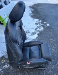 фото thumb №9, Сиденье с подогревом левый перед подушка безопасности застёжка audi a5 8t3 купе чёрная кожа оригинальный номер eu