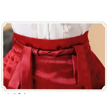 Платье для девочки Ming Tang Hanfu с лицом лошади