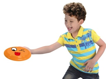 LATAJACY DYSK DO RZUCANIA FRISBEE TALERZ BUŹKA