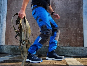 Мужские рабочие брюки Elastic Stretch по талии OHS Brown Dassy Flux 50