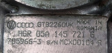 фото thumb №9, 05a145721g турбіна ліва +регулятор g-14 q7 4l 6.0