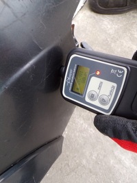 фото thumb №8, Крыло правый перед mercedes w201 190 2.3 16v + молдинг