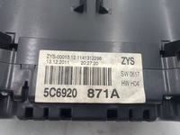 фото thumb №14, Лічильник прилади vw jetta vi 1,6 2,0 tdi 5c6920871a