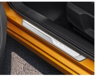 фото thumb №1, Накладки декоративные пороговые перед skoda fabia 4 iv