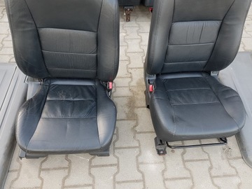 фото thumb №8, Mitsubishi pajero 3 iii рестайлинг 03-06r сиденья кожаные диван 3d