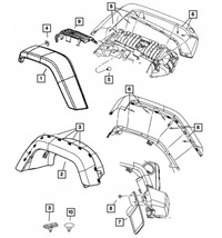 фото thumb №11, Набір nit зривний штифт wrangler jk 6506007aa