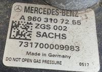 фото thumb №5, Тяга опрокидывания кабины mercedes actros mp4 a9603107255 a9603101039