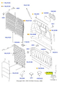 фото thumb №7, Уплотнение левая, перегородка ford transit connect 2002- 2013 1534629
