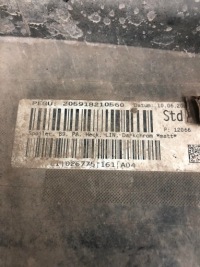 Mercedes w205 14- бампер задний спойлер накладка Киев, фото thumb