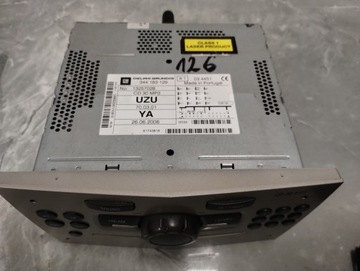 RADIO CD 30 MP3 + WYŚWIETLACZ ZŁOTE OPEL CORSA D 497316088 13254191