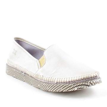 MACIEJKA 03512-25 MIĘKKIE ESPADRYLE złote 55694/38