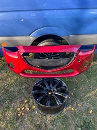 фото thumb №1, Mazda 2 dj 2014-2018 бампер передний красный перед