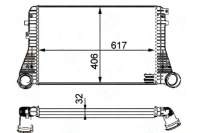 Купить Behr hella service 8ml376723-541 радиатор воздуха, фото thumb