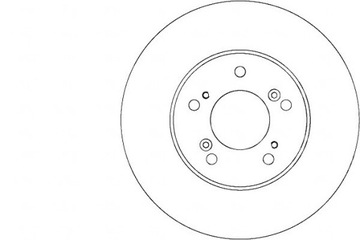 фото thumb №2, Диски гальмівні 2szt honda hr-v 99-05 a.b.s.