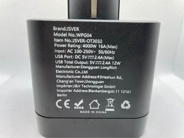 Переходник 3х 3х USB розетки с выключателем как НОВЫЙ!