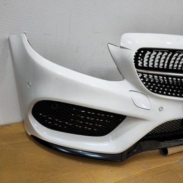 фото thumb №15, Mercedes c-klasa w205 бампер перед переднее amg 6xpdc комплектный 149