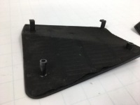 Защита накладки динамиков чёрные w панель приборная mercedes w201 190 Оригинал, фото thumb