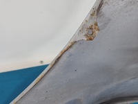 фото thumb №12, Крыло перед правый mitsubishi outlander ii lift 10-13 серебристый a31