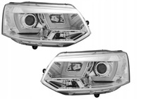 фото thumb №1, Лампы перед vw transporter t5 хром