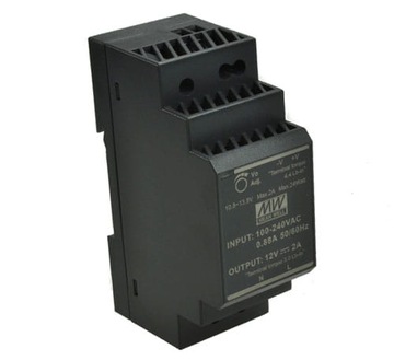 Блок питания HDR-30-12 (24Вт; 12В; 2А) - Mean Well