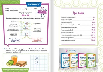 Dodawanie i odejmowanie ćwiczenia utrwalające klasa 1-3 M. Zagnińska GREG