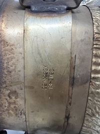 фото thumb №6, Alfa romeo stelvio перед фильтр частиц твердых катализатор fap dpf