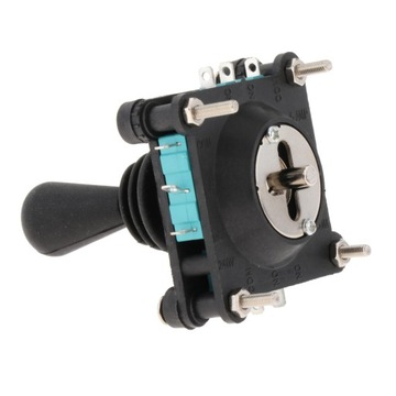 Przełącznik typu joystick z przełącznikiem przyciskowym 4-pozycyjny, chwilowy CV4-YQ-04R2G