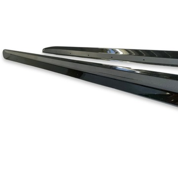 фото thumb №11, Накладка порогів bmw g20 g21 планки пороги бічні m набір чорний блиск