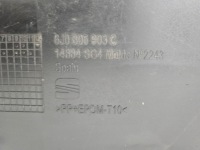 фото thumb №15, Seat ibiza iv 4 рестайлинг 2012 - 2017 спойлер накладка бампера перед 6j0805903c