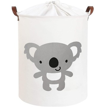 ЗАКРЫТАЯ КОРЗИНКА ДЛЯ ИГРУШЕК СО СЪЕМНИКОМ-ОРГАНИЗАТОРОМ СКЛАДНАЯ KOALA XL