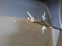 Renault megane 3 10-16 бампер задний задний 850220009 Недорого, фото thumb