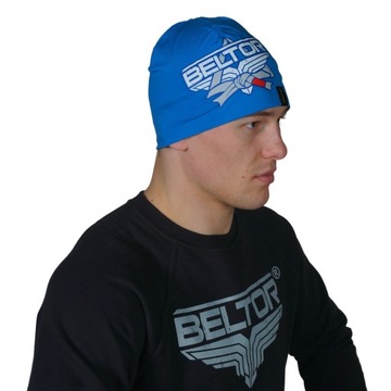 BELTOR BW CZAPKA BŁĘKITNA LOGO 
