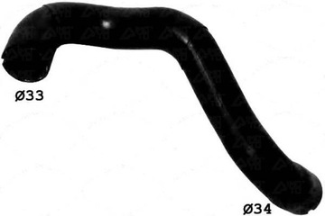 фото thumb №2, Шланг радиатор opel astra h zafira sasic