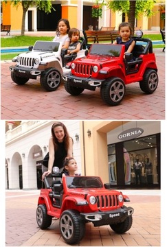 БОЛЬШОЙ ДВУХМЕСТНЫЙ АККУМУЛЯТОРНЫЙ ДЖИП 4X4 PILOT В КОЖЕ