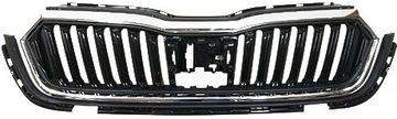 фото thumb №1, Решётка решётка радиатора skoda octavia iv 2020- + хром