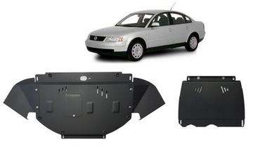 фото thumb №1, Набір сталевих захист шасі vw passat b5 1997-2000 2.5 tdi v6