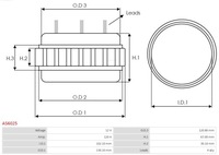 фото thumb №3, Stator, генератор as-pl as6025