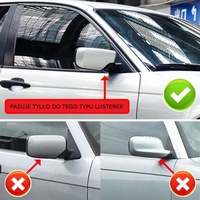 фото thumb №12, Bmw e46 e39 sedan touring m look накладки na зеркало корпус зеркал