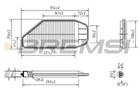 фото thumb №1, Фильтр воздуха chevrolet fa0637 brs